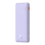 Baseus Power Bank Airpow 10000mAh – Kompakti tehopakkaus tyylillä! - Nebula Purple