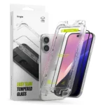 Ringke Easy Slide Panssarilasi (2 kpl) – iPhone 16 / iPhone 15 – Kirkas